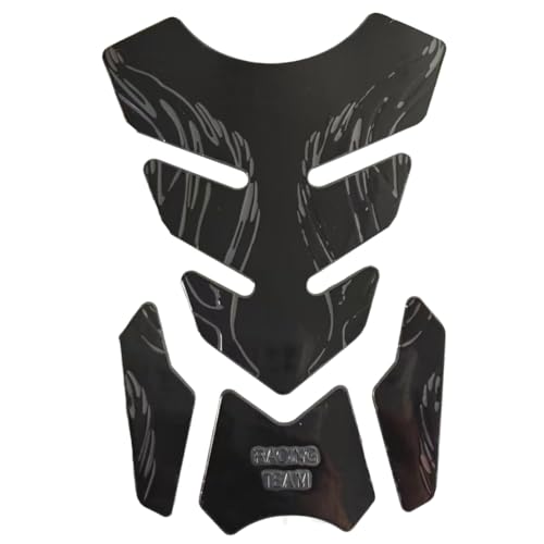 COYUN Protection Reservoir Moto Couleur Noir,Protection Réservoir Adhésive pour Motos Universel,Autocollant de RéServoir Tampon de RéServoir de Gaz de...