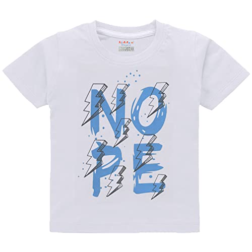 Image of kiddeo Boys Cotton Halfsleeve T Shirts (Pack of 3)