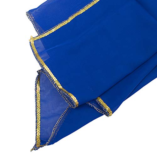 Stunning Handmade Chiffon Belly Dance Veil For Practice4