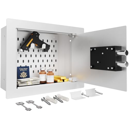 KornerBatl Small Key Lock Wall Safe