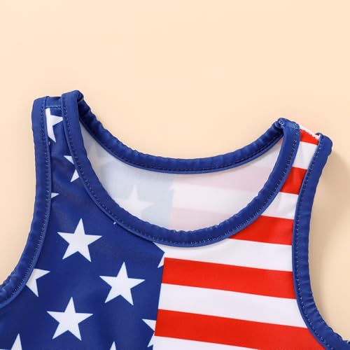 Image of HAPPYMA Baby Swimsuit Toddler Girl Bathing Suit Summer Stripe Bikini Set Beach Two Piece Swim Wear