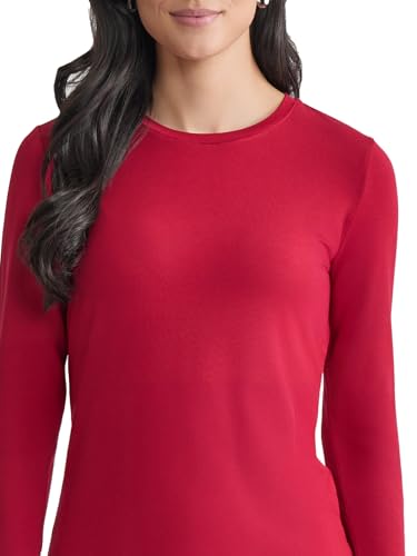 Jones New York Women's Long Sleeve Crew Neck Tee2