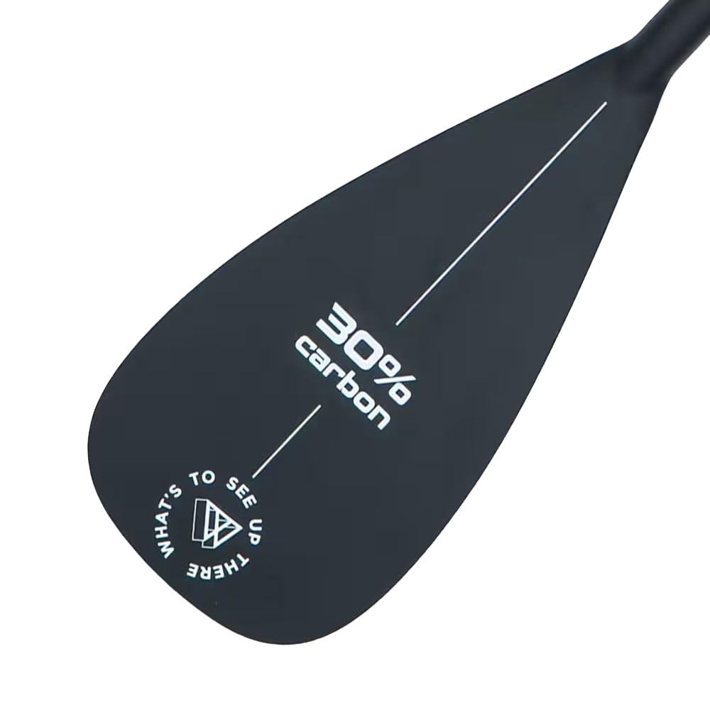 WattSUP – PB-WPAD572 – Paddel Sup – WattSUP Sup Paddel 30% Kohlefaser – 3 verstellbare Abschnitte – verstellbar von 165 bis 215 cm