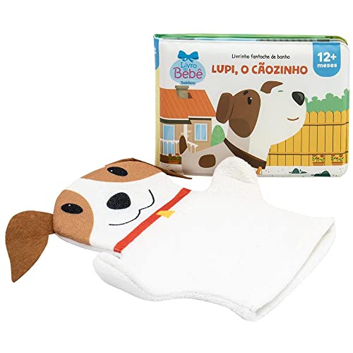 Livrinho fantoche de banho: Lupi, o Cãozinho