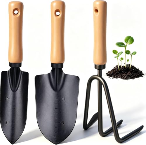 【Importé】 3 Pièces Outils de Jardinage Outils à Main...