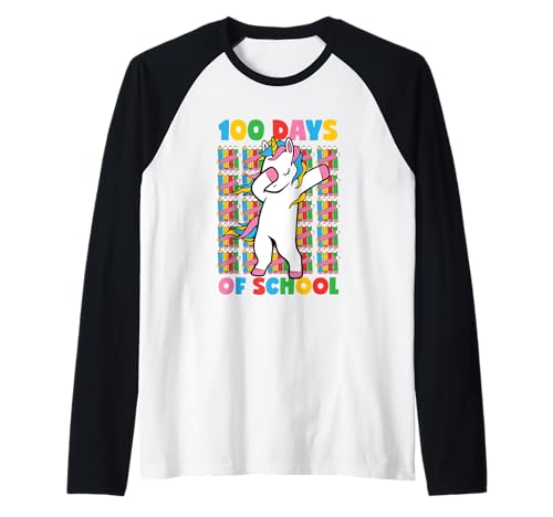 Célébration des 100 jours d'école licorne Manche Raglan