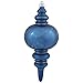 Vickerman 12.5" Sea Blue UV Matte Lantern Finial