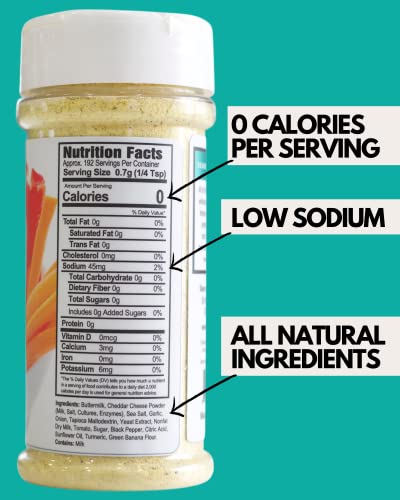 Seasoning Variety Pack | Nacho Cheese, Zesty Ranch | Low Sodium Keto Seasoning By Oh My Spice | 0 Calories, 0 Carbs, 0 Sugar, Gluten Free, Paleo, Non Gmo, No Msg | Gourmet Healthy Cooking Seasonings #TOP1