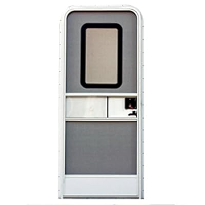 AP Products 015-217716 RV Square Entrance Door - 26" x 70", Polar White