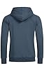 BANQERT Mens Hoodie "Basic Principle" | FAIR: incl. donation | Hooded Sweatshirt Zip Hoody | Blue , M Medium #5