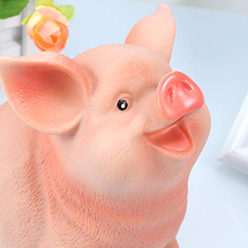 CLISPEED Moeda Banco Mealheiro Estatueta Do Zodíaco Chinês Resina Animal Dinheiro Banco Brinquedos p