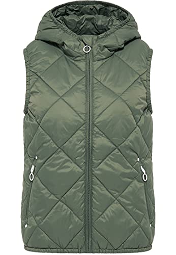DreiMaster Leichte Steppweste Damen 35018690 Mintoliv, L Mintoliv Cover