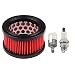 HIPA 13031038331 Air Filter Fuel line Filter Grommet Spark Plug for ECHO CS440 CS4400 CS450 CS450P CS510 CS520 CS530 Chainsaw