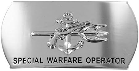Navy Enlisted Specialty Belt Buckle: Special Warfare Operator: SO