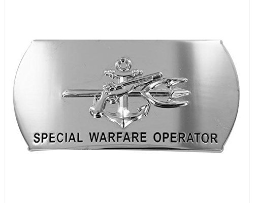 Navy Enlisted Specialty Belt Buckle: Special Warfare Operator: SO