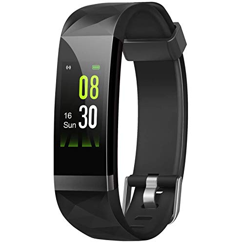Letsfit Fitness Tracker HR, Activity Tracker Color Screen, Heart Rate Monitor, Sleep Monitor Step Counter, Calorie Counter, Pedometer IP68 Smartwatch for Kids Women Men
