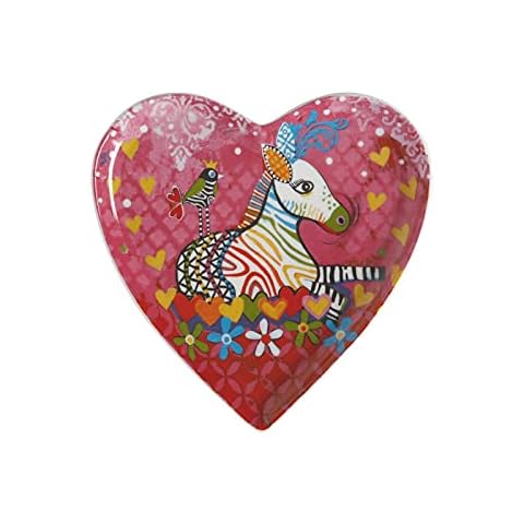 Maxwell & Williams Love Hearts Plato de Porcelana "Zig Zag Zeb" Cover