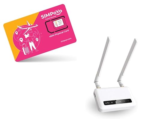 GL-X750V2 4G LTE VPN Router & Travel eSIM with Global 4G / 5G Networks