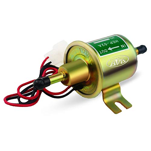 BANG4BUCK Universal Electric Fuel Pump 12V 4-7 PSI Shut-off Low Pressure Metal Pump Module for Diesel and Gasoline Vehicles