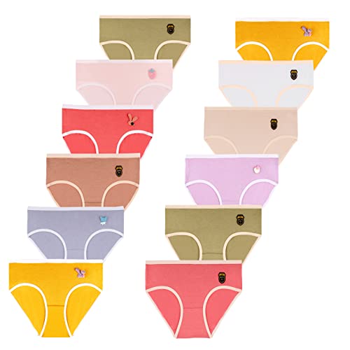 JackLoveBriefs Mädchen Boxershorts Aus 100% Baumwolle - Bequeme Unterwäsche