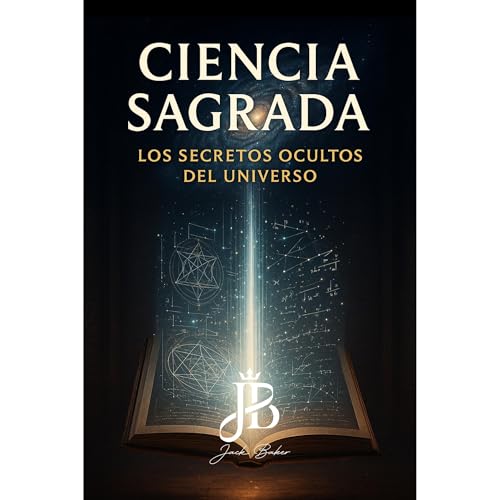 CIENCIA SAGRADA: LOS SECRETOS OCULTOS DEL UNIVERSO Audiolibro Por Jack Baker arte de portada