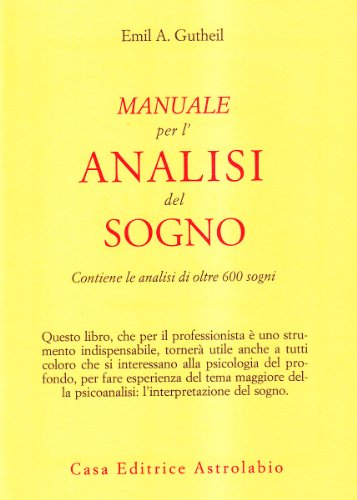 Manuale per l'analisi del sogno Manuale per l'analisi del sogno