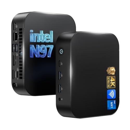 Image of ASUS NUC 14 Essential,Intel NUC 14 Mini PC,N97,8GB DDR5,256GB PCIe4 SSD | 4C /4T Up to 3.6GHz,12W,Versatile NUC Mini PC Computers,Type-C 3.2,4K,BT5.3,WiFi6E,W-11 Pro for Daily Office & Education