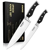 enowo Chef Knife Set, Kitchen Knives Set of 2, High Carbon Stainless Steel Chef Knife, Carving Knife