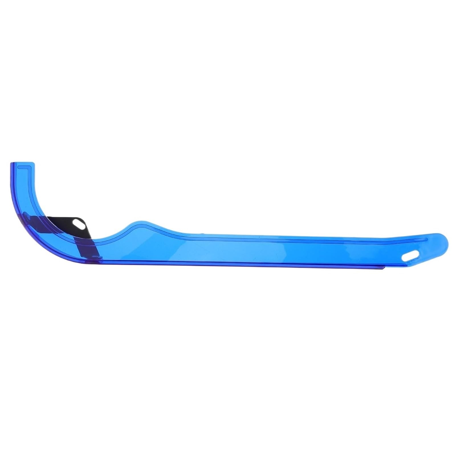 Cubierta de cadena de bicicleta azul con protector de piñón delantero 8