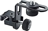pinza microfono clarinete Construido en acero, las inserciones de goma absorben el ruido y los impactos