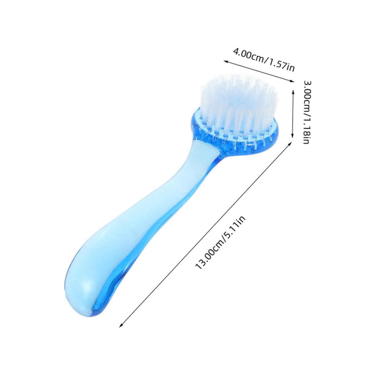 OATIPHO 3pcs Gentle Exfoliating Face Brush Soft Bristle Cleansing Tool for Deep Pore Cleaning for Skincare Routine at Home Travel Office Dust Removal and Facial Massage