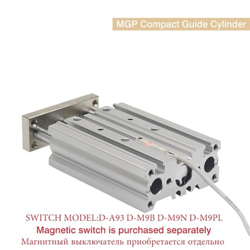 Vérin de guidage pneumatique MGPM40-100AZ cylindre compact SMC compact