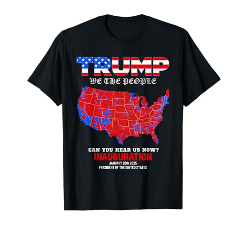 Día de la inauguración del presidente Donald Trump 2025 Memorabilia Camiseta