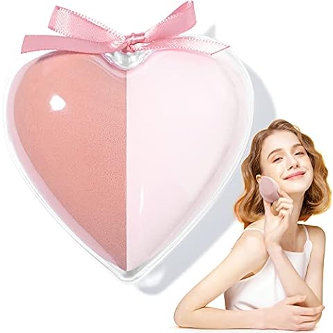 MAKEUP SPONGE SET 2 Pcs, Latex Free Beauty Blender, Beauty Sponge For Liquid And Cream Make-Up, High-density will not absorb skincare products, a variety of random combinations of colours, UK Delivery Cover