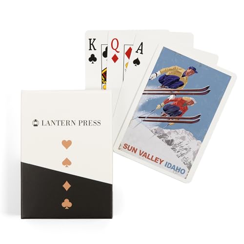 Baraja de 52 cartas tamaño póker Lantern Press