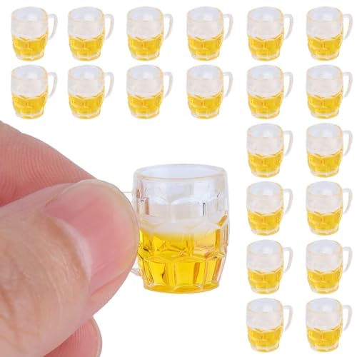 Mini bicchierini da shot in plastica trasparente per birra