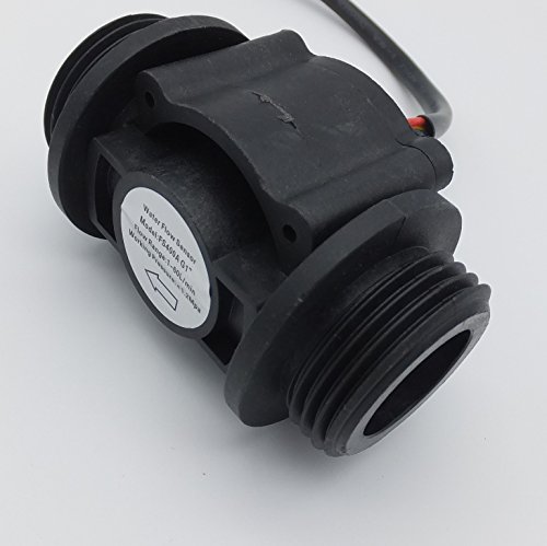 JDH Labs Tech Liquid Flow Sensor Water Flowmeter 1 to 60 liters/min for 1