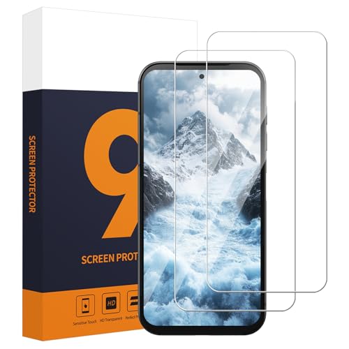 Carantee 2 unidades de cristal templado para Fairphone 5 5G Protector de pantalla, ultra transparente, antiarañazos, Fairphone 5
