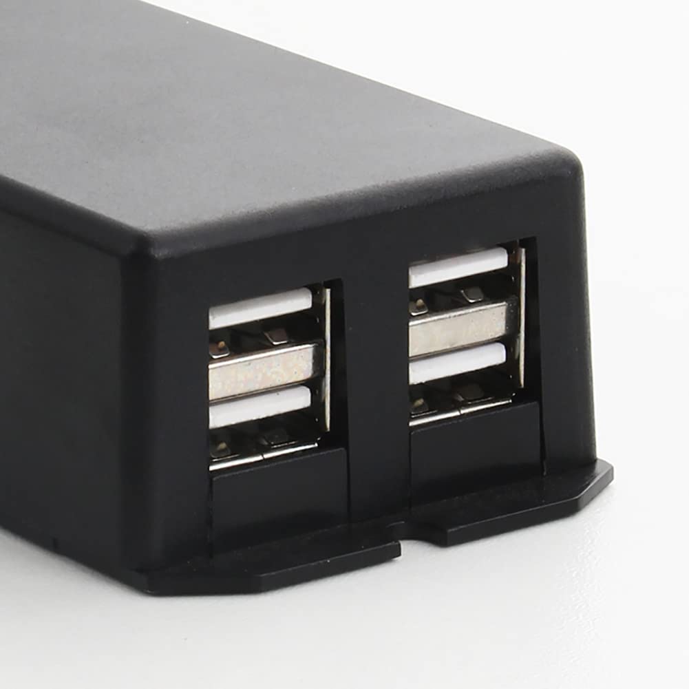Convertitore Dc Con Clip Per Batteria, Adattatore Di Alimentazione Usb Da 12 V 24 V A 5 - 3