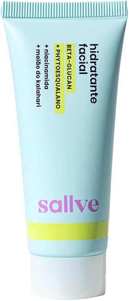 Sallve Hidratante Facial 40G - Beta-Glucan Phytoesqualano