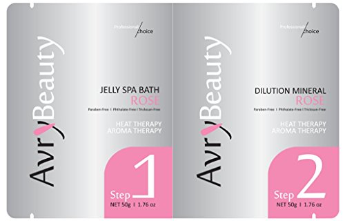 Avry Jelly Spa Pedicure Pedi Foot Bath Set - ROSE 30 Set Case