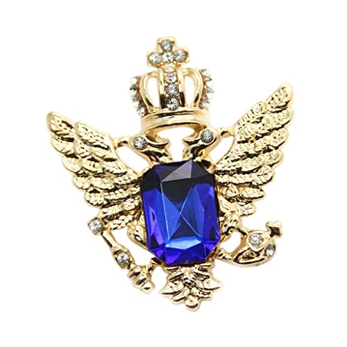 Broche de águila vintage accesorio cuello camisa hombres pasador solapa