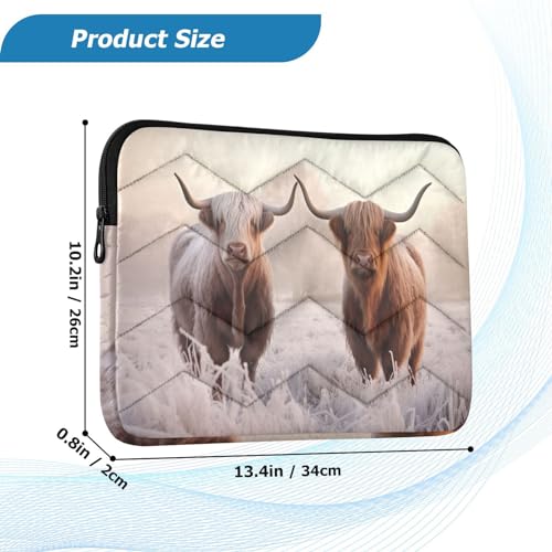Funda para portátil 13-14 pulgadas impermeable y acolchada miniatura 3