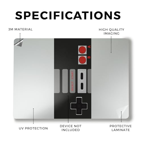 Image of Laptop Skin Compatible with Surface Laptop 7 15 inch (2024) - Retro Gamer 3 - Premium 3M Vinyl Protective Wrap Decal Cover - Easy to Apply | Crafted in The USA by MightySkins