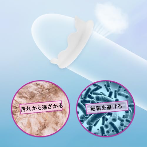 [Idealmuzik] ペニスリング コックリング 脱落防止 高弾力 昼用&夜用版 超通気性 人気 男性用 アダルトグッズ 大人のおもちゃ 4+3 White - 画像4