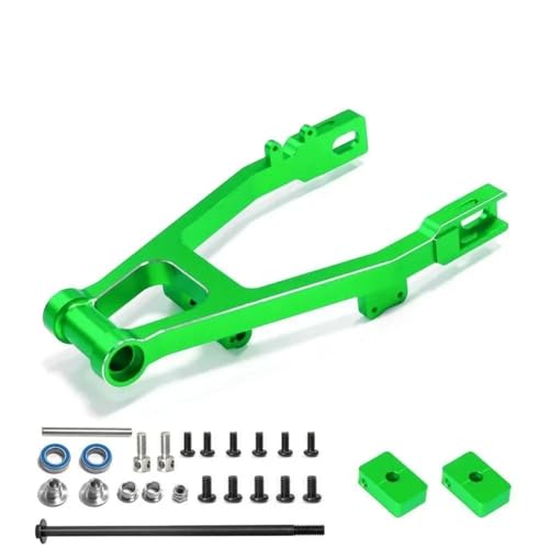 Chaîne réglable Losi Promoto-MX bras oscillant en alliage d'aluminium vert