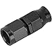 Fragola Performance Systems 680106-BL #6 Real Street Str Hose End For Ptfe Hose Black