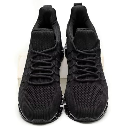 Image of Mens Running Shoes Mesh Breathable Trail Runners Fashion Sport Blade Walking Tennis Sneakers