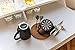 el & groove 3D Steeldart Taza en Negro, Taza de café de...