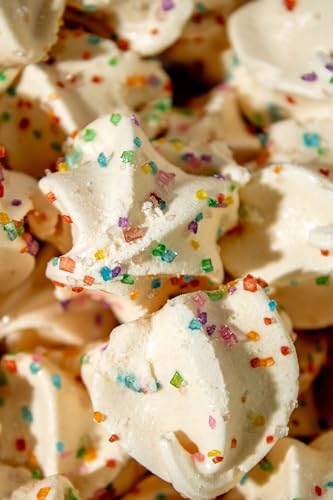 Krunchy Melts Original Meringue Cookies | Birthday Cake Flavor | Only 90 Calo...